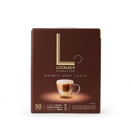 Namyang Lookas 9 Double Shot Latte Instant Coffee 14.9g (Pack of 50)