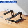 BESIGN LS03 Aluminum Laptop Stand, Ergonomic Detachable Computer Stand, Riser