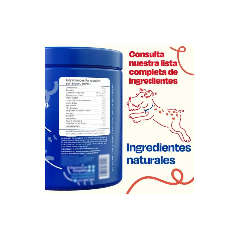 Suplemento Allergy Blend Dogelthy para Perro con Quercetina y Probióticos,