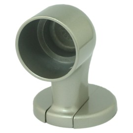 Polar Bear BR-609 C-Shaped Bracket Direct Stop, 1.4 inches (35 mm), Silver (Handrail Installation Part)