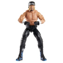 WWE Ultimate Edition Wave 7 Hollywood Hogan Action Figure 6 in with Interchangeable Entrance JacketLanternExtra Head and Swappable Hands for Ages 8 Years Old and Up