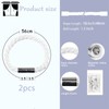 Magnetic Curtain Tiebacks 2 Pack Strong Convenient Tie Backs Clips