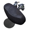 S.fields.inc Motorcycle Seat Covers Mesh Moped Scooter Motorcycle Breathable Polyester