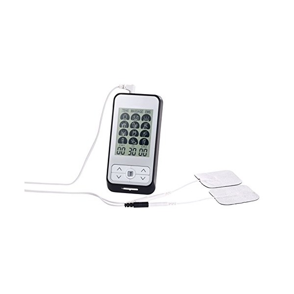Newgen Medicals TENS Medical 3-in-1 Electric Stimulator for TENS, EMS, Massage, 36 Prog. (EMS Device)