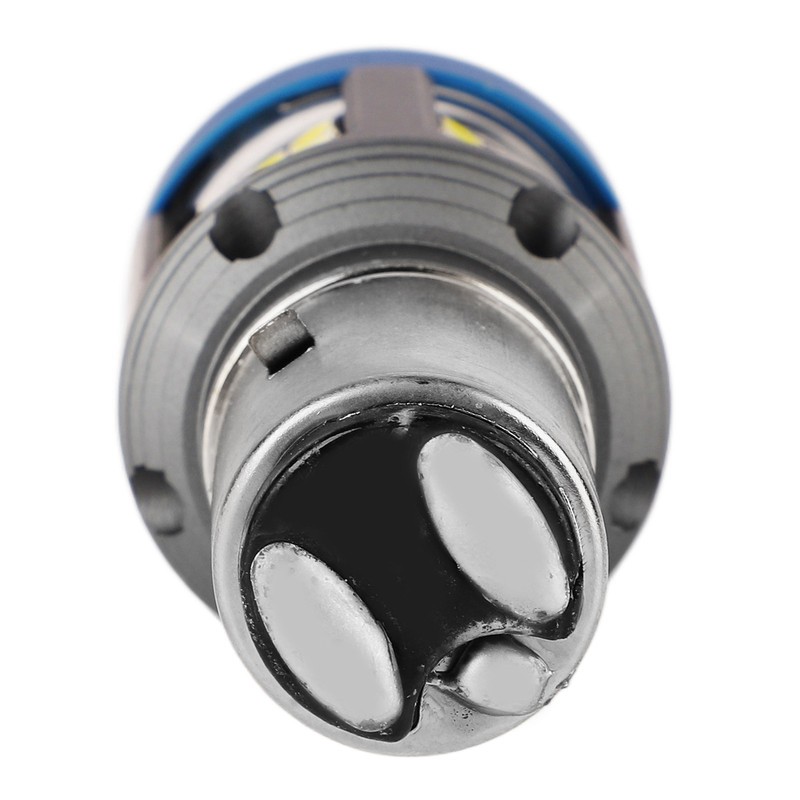 LED Motorcycle Headlight Bulb White High Brightness Wide View Aluminium
