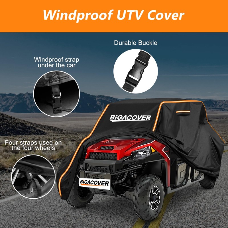UTV Cover 4 Seater for Polaris Ranger Crew XP 1000