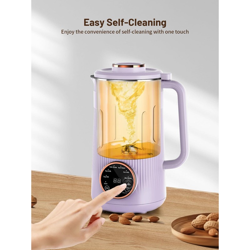 Nut Milk Maker Machine, 35oz Homemade Soy, Almond, Oat, Coconut,