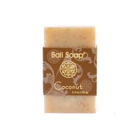 Bali Soap - Coconut Natural Soap Bar, Face or Body Soap Best for All Skin Types, For Women, Men & Teens, Pack of 3, 3.5 Oz each