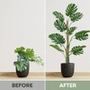 63'' Bendable Moss Pole Monstera Plant Support for Large Climbing