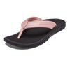 OLUKAI Womens 20110-1830-10 Ohana W, Womens, Petal Pink/Black, 7 M