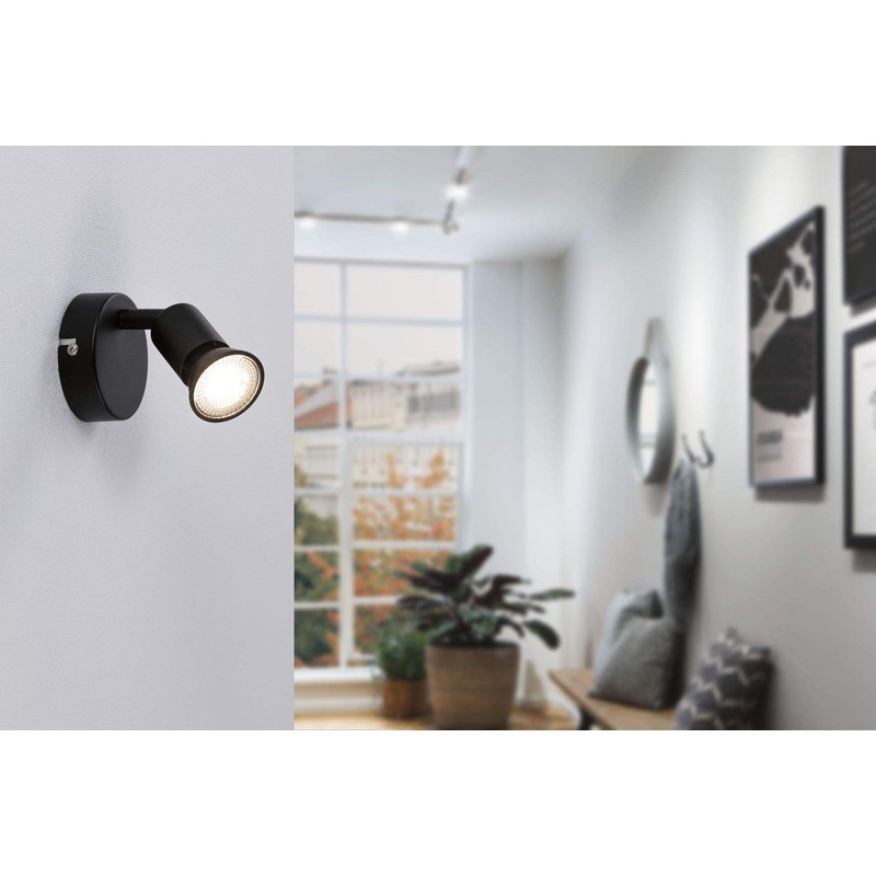 Paulmann Spotlight Carolina max 1x10W GU10 Black
