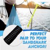 SandShark 7-14ft Premium Anchor Bungee Dock Line. Boat Accessories Bungee