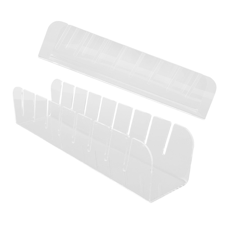 2PCS Set Baseball Cap Stand Acrylic Multifunctional Standing Hat Organizer