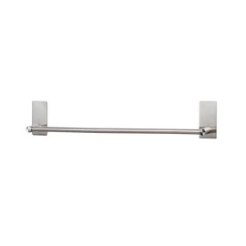 Vista Towel Rail for Gluing, 50 cm, Wall Mounted Towel Rail, Stainless Steel, Bathroom Towel Holder, No Drilling Required for Kitchen, Bedroom, Silver