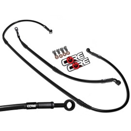 Core Moto USA SUZUKI DR-Z400S DUAL SPORT 2000-2016 CORE MOTO MX FRONT & REAR BRAKE LINE KITBLK