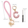 HAISWET Letter Wristlet Keychain Key Chains Key Lanyard Car Keychain