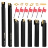 Set of 21 Lathe Chisels, 12 mm Drill Rod, Shaft