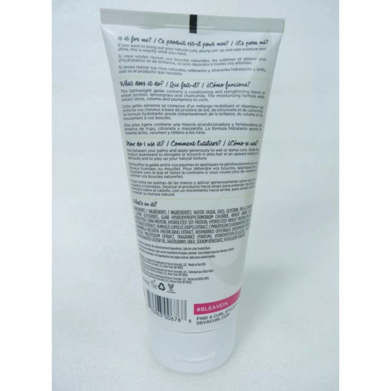 DEVACURL B'LEAVE IN MIRACLE CURL PLUMPER 6 OZ