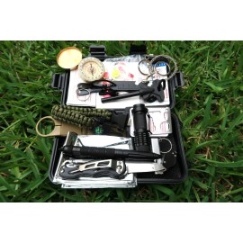 Galaxylense 151 Pc First Aid Kit Medical Survival Emergency Trauma Military Travel Sport - 40 Pcs In One