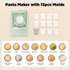 Electric Pasta Maker, 260W Noodle Maker Machine with 13 Molds