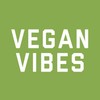 CafePress Vegan Vibes Square Sticker 3 X 3 Square Bumper