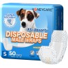 NEW disposable & All-Absorb A26 Male Dog Wrap, 50 Count,