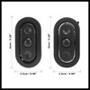 Hihaha Pair Radio Control Steering Wheel Switches for Chrysler for