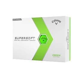 Callaway 2023 Supersoft Golf Balls, Green (Pack of 12)