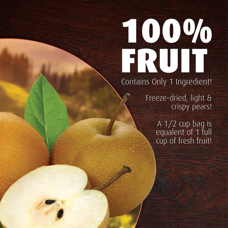 Brothers All Natural Freeze Dried Fruit Crisps, Variety Pack, 24