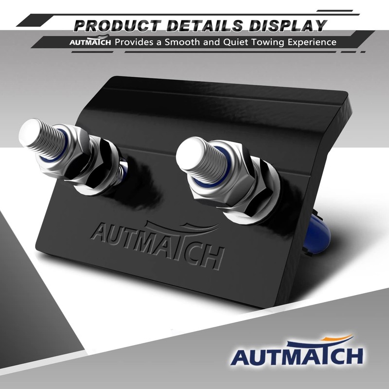 AUTMATCH Hitch Tightener Anti Rattle Stabilizer - Heavy Duty Hitch