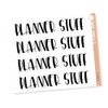 Planner Stuff Header Stickers, Dashboard Pages, Dash Board Notes, Goal