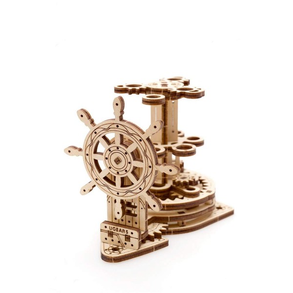 UGEARS Mechanical Wooden 3D Puzzle Model Wheel-Organizer Set