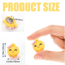 Lexziuo 30PCS Cute Animal Push Pins - 10 Styles Decorative Thumb Tacks for Bulletin Boards, Cork Boards, Walls, Whiteboards, Maps & Office School Home Decor