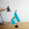 2 Pack Canada & Argentine Desk Flag, 1 Argentina Table