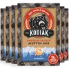 Kodiak Cakes Muffin Mix, Blueberry, 14 Ounce, Pack of 6