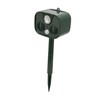 Ultrasonic Animal Repeller Solar Powered Motion Detection Animal Deterrent Device