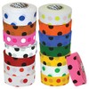 Presco Polka Dot Patterned Roll Flagging Tape: 1-3/16 in. x