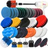JUSONEY Drill Brush Scrub Pads 38 Piece Power Scrubber Cleaning