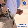 DeSantis Mini Scabbard Gun Holster with Secure Grip, Fits Kimber