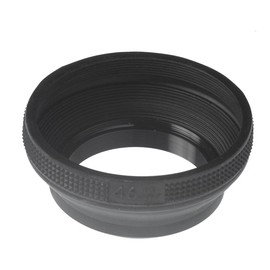 Etsumi VE-2464 Lens Hood Rubber Hood N 46mm Black