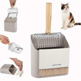 Xygobla Stainless Steel Cat Litter Scoop Holder