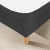 DUJUIKE Bed Frame Cover, Bed Curtain, Velvet Elastic Fabric, Full