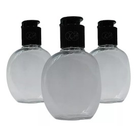 Xena Envase Vacio Plastico 30 Ml P/ Gel Pequeño Pet Tapa Flip X50