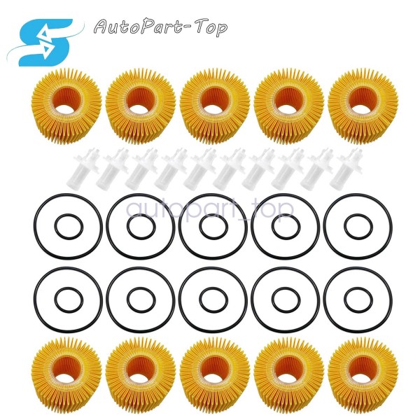 Soillar 10pcs Fit Toyota Avalon Camry Highlander RAV4 Tacoma Sienna