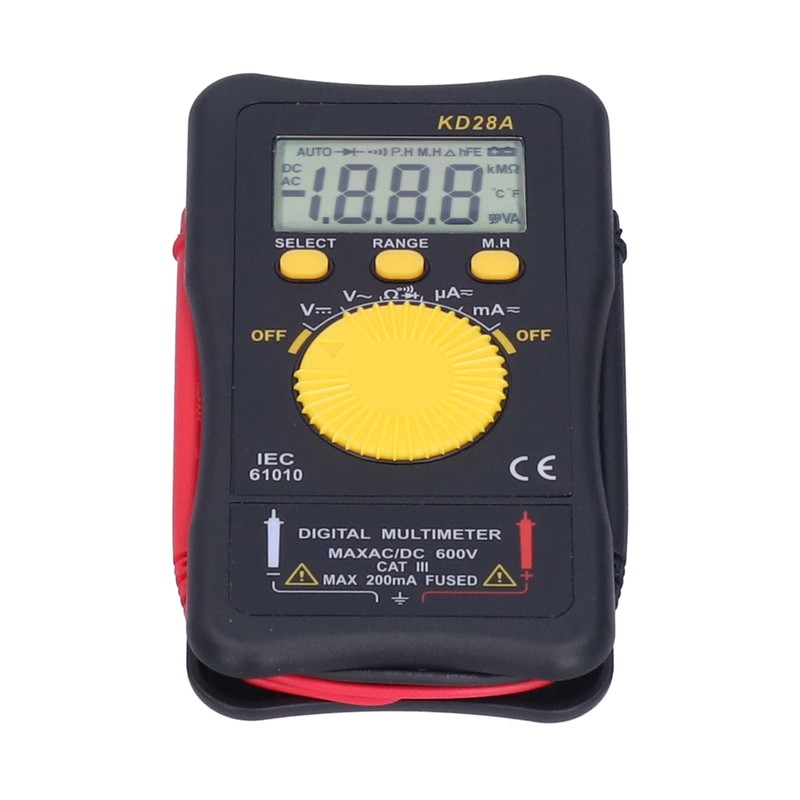 Multifunction Multimeter Intelligent Digital AntiInterference Automatic Overload Protection Voltmeter