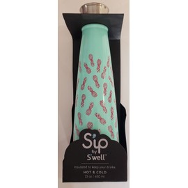 S'ip by S'well Sip By Swell Pineapple Bliss Water Bottle Insulated Drinks Hot & Cool 15oz New