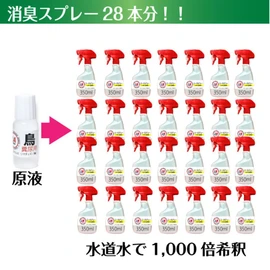 Ace Dew Bird Odor Eliminator, Pet Deodorizer, 3.3 fl oz (10 ml) Solution (11.8 fl oz (350 ml Containers x 28 Bottles, Equivalent to 1000 L), Breaks Down Odor, Odor, Odor Eliminates Odor, Odor, Odor,