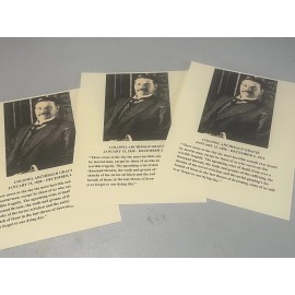 COLONEL ARCHIBALD GRACIE, TITANIC SURVIVOR, TRIBUTE PIECE