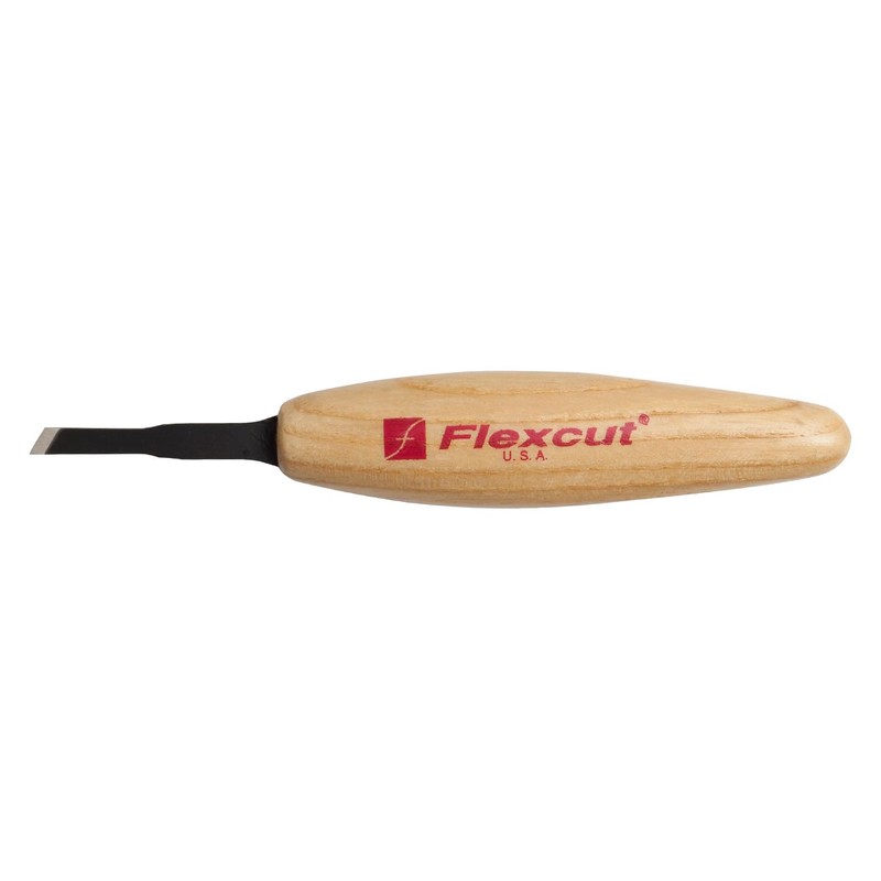 FLEXCUT Wood Carving Tools | Micro Skew, 3/16 Inch (5