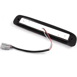 G-PLUS LED Third 3rd Brake Light High Mount Stop Light Fit For Ford F250 F350 F450 F550 Super Duty 99-16/Fit Ranger 93-11, Rear Cab Center Mount Tail Light, Clear Lens Black Housing